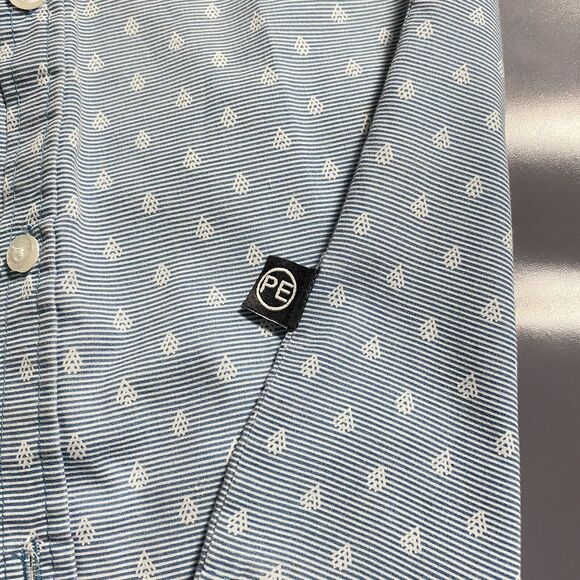 perry ellis Boys Kids Dress shirt Color Green Size 10 Button Down - Picture 5 of 8